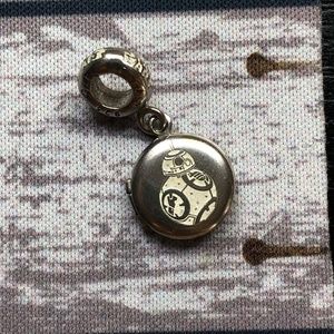 Kay Jewelers Star Wars BB-8 Droid Locket Dangle Charm Sterling Silver Disney